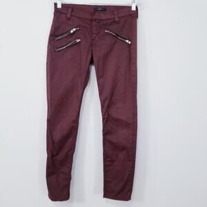 7 for all Mankind Zipper Skinny Moto Pants
